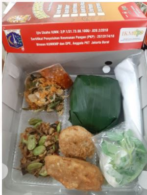 Peket Nasi Box Ikan Cakalang