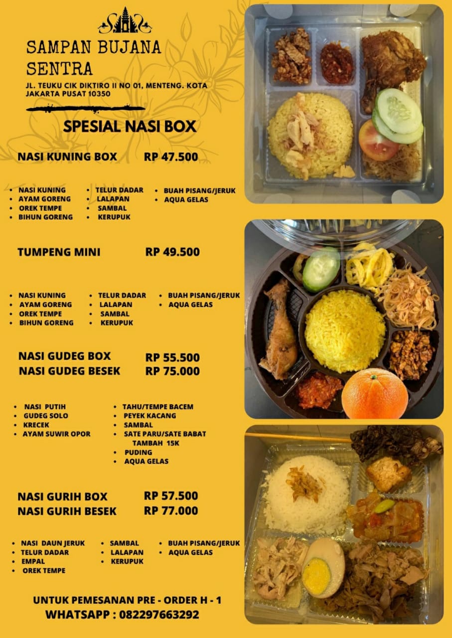 Nasi Kuning Box