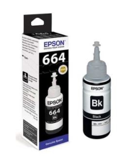 Tinta Epson T664 ORIGINAL L120 L310 L360 L365 L380 L405 L565 L1300 664 - Hitam