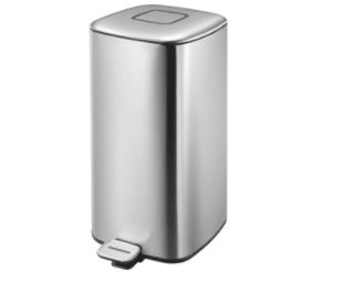 Eko 32 Ltr Tempat Sampah Stainless Regent - Silver