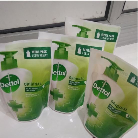 dettol original hand wash anti bakteri 200 gram