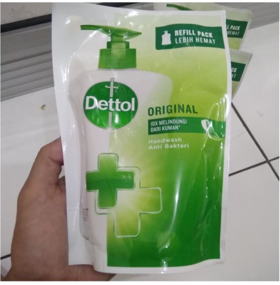 dettol original hand wash anti bakteri 200 gram