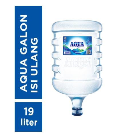 Aqua Galon 19L (Isi Ulang)