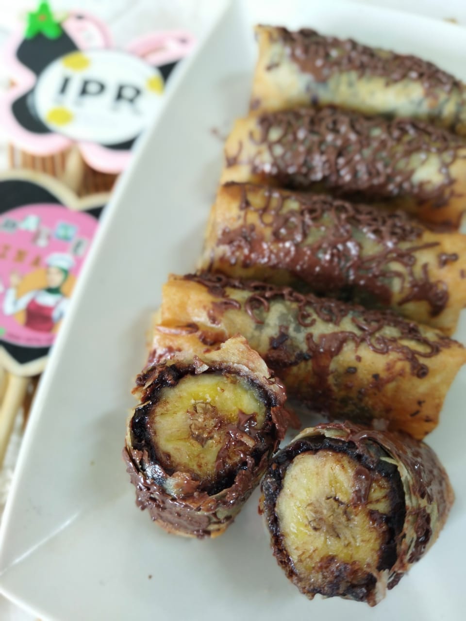 Pisang Cokelat Funny's Kitchen