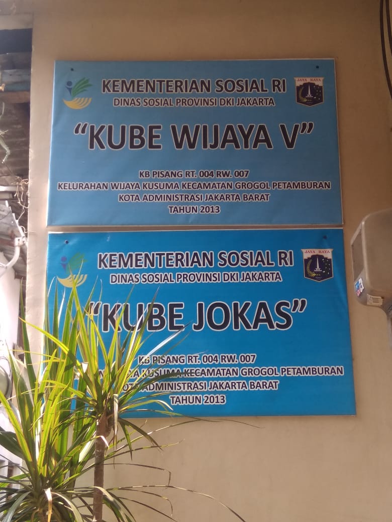 Bagian dari KUBE Wijaya V/ KUBE Jokas Binaan Dinas Sosial