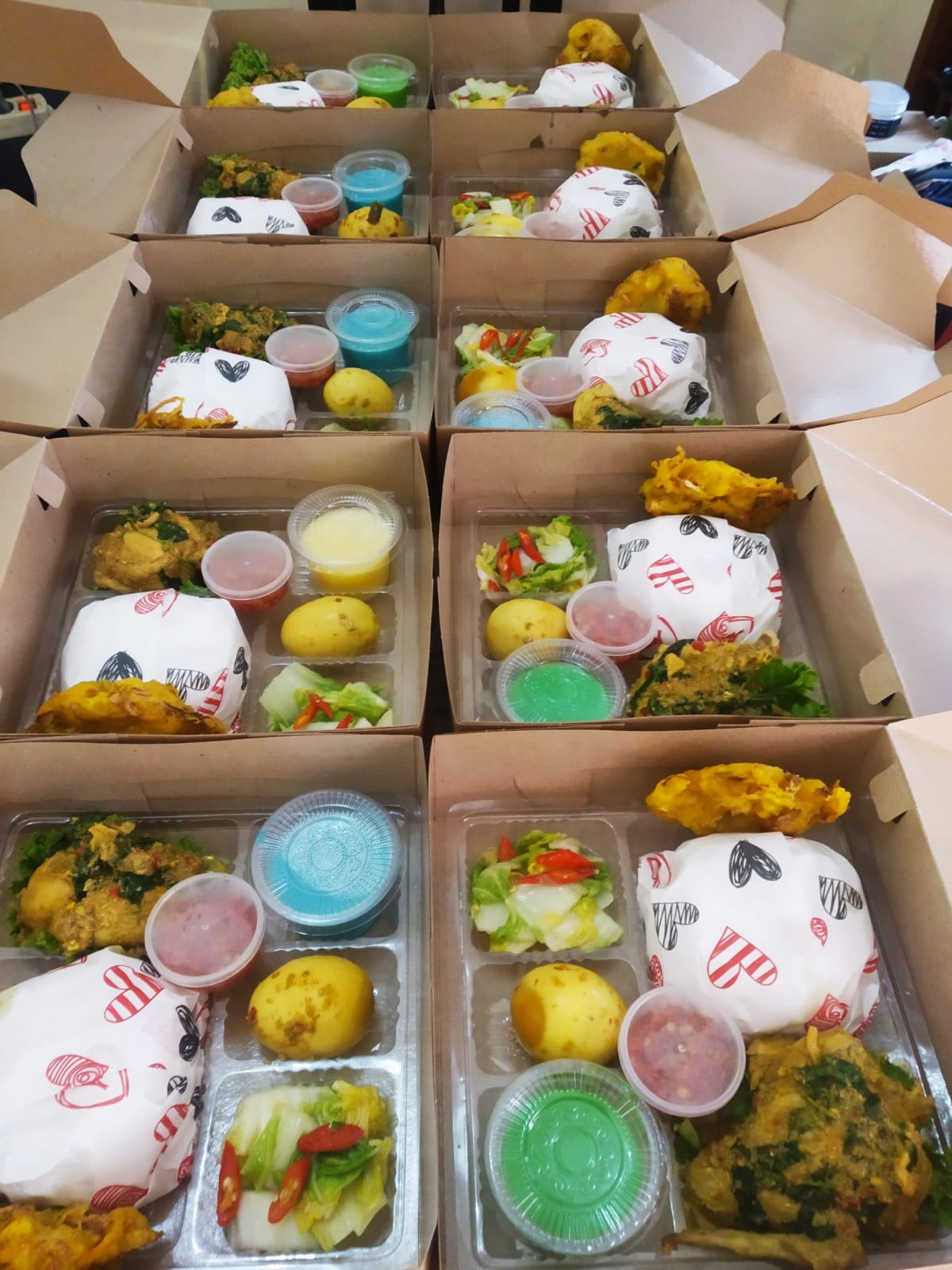 Nasi Box Ayam Woku