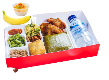 NASI BOX / NASI KOTAK KOMPLIT