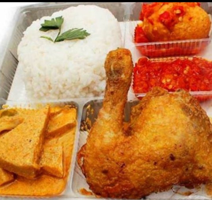 Paket Nasi padang komplit