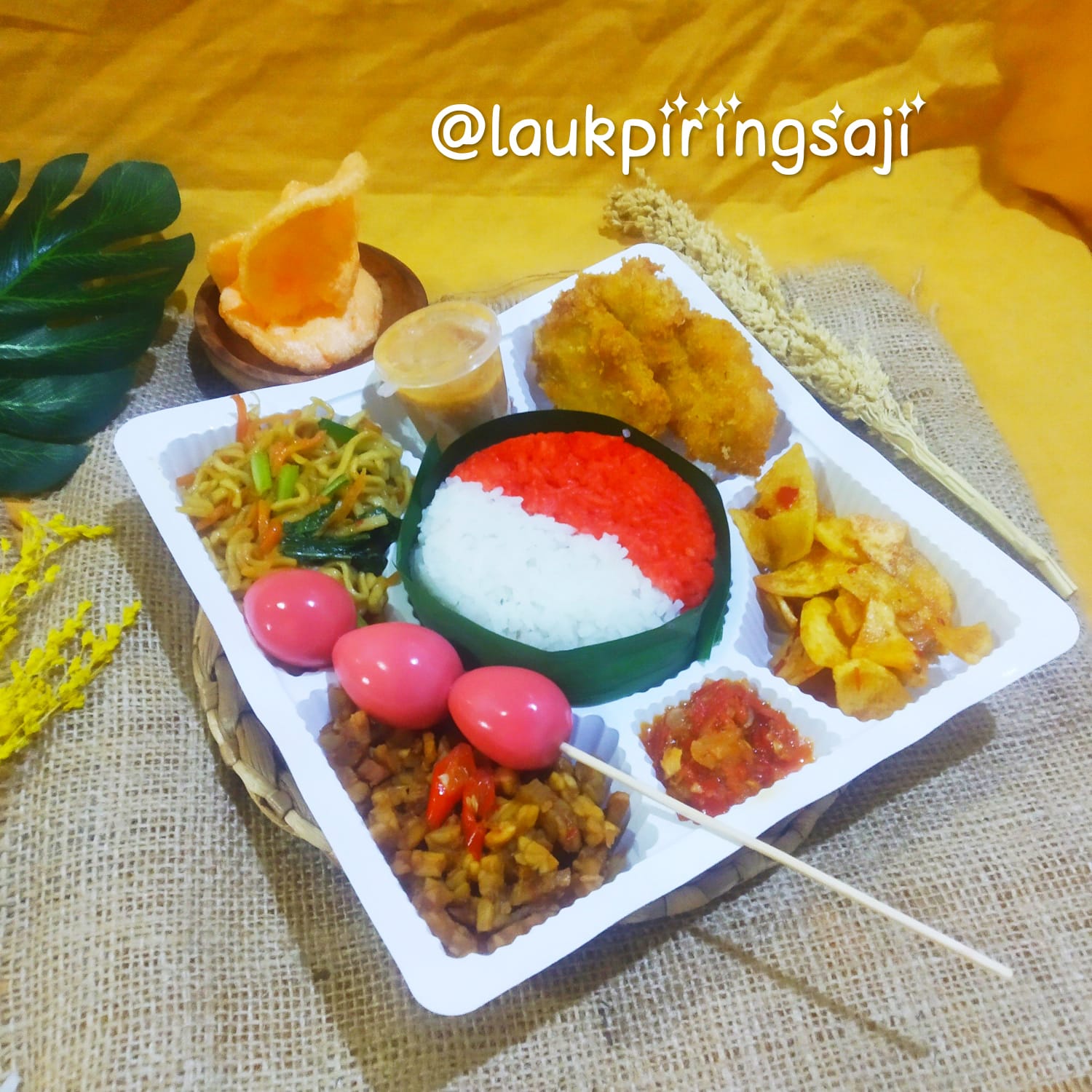 Nasi Merah Putih 1