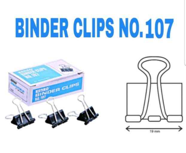 Binder Clip No. 107 Kenko