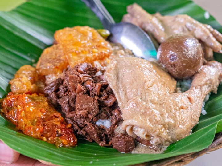 Nasi gudeg paket B RM DO'A IBU