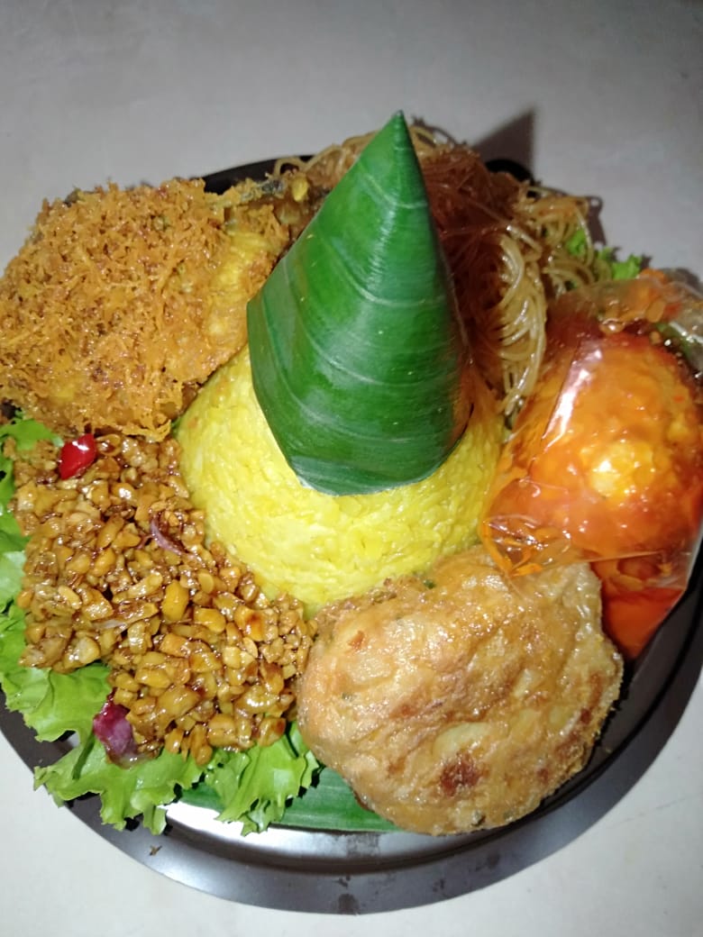 Tumpeng mini dapur nayyara