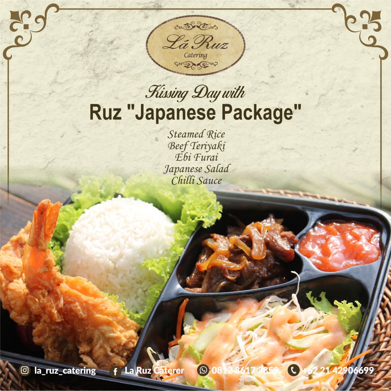 Paket Japanese by La Ruz Catering