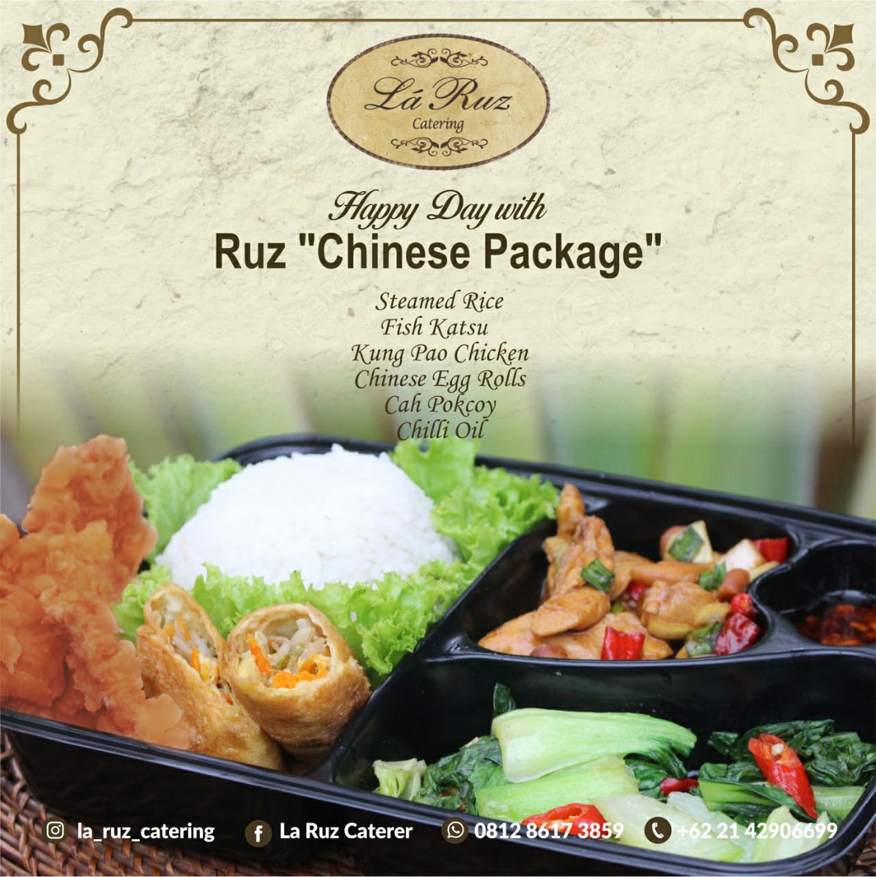 Paket Chinese Food by La Ruz Catering