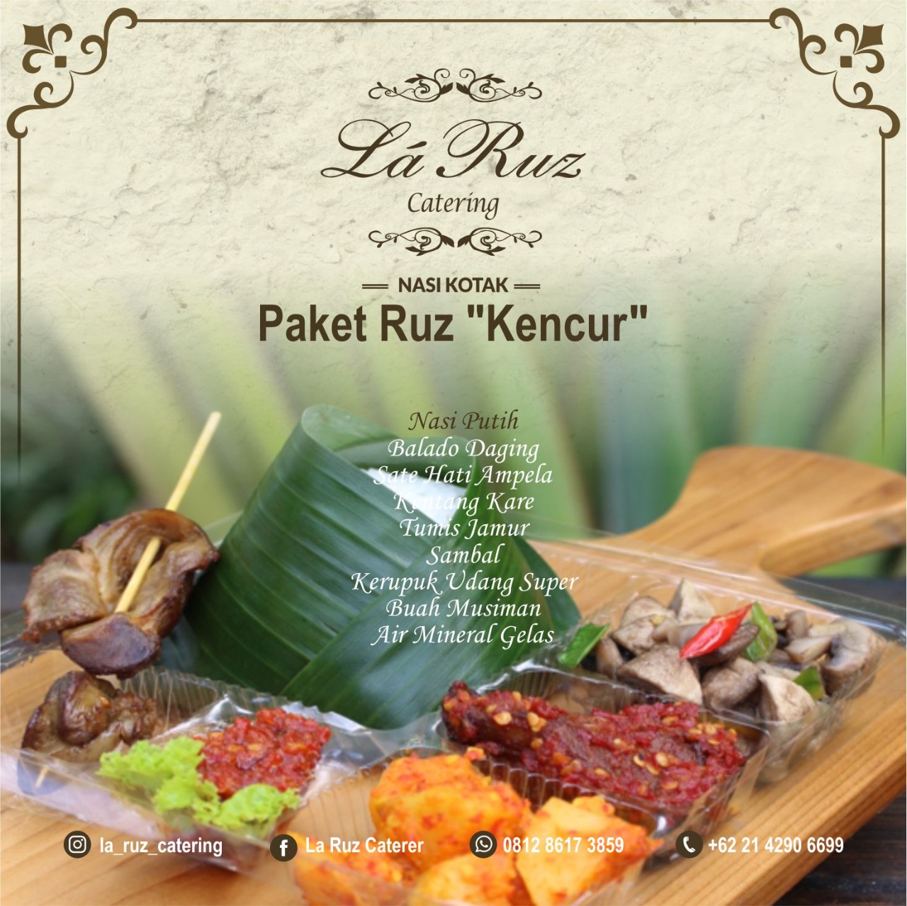 Paket Ruz Kencur by La Ruz Catering