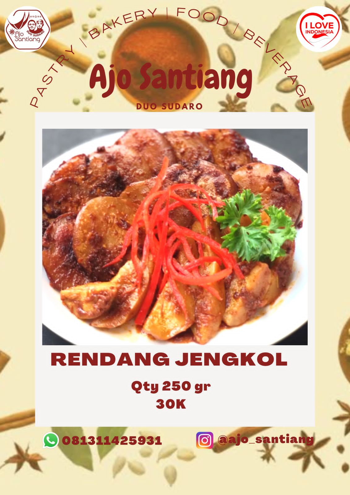 Rendang Jengkol