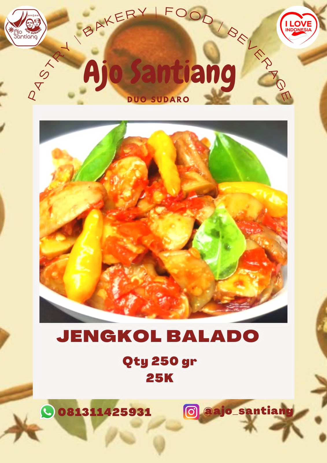 Jengkol Balado