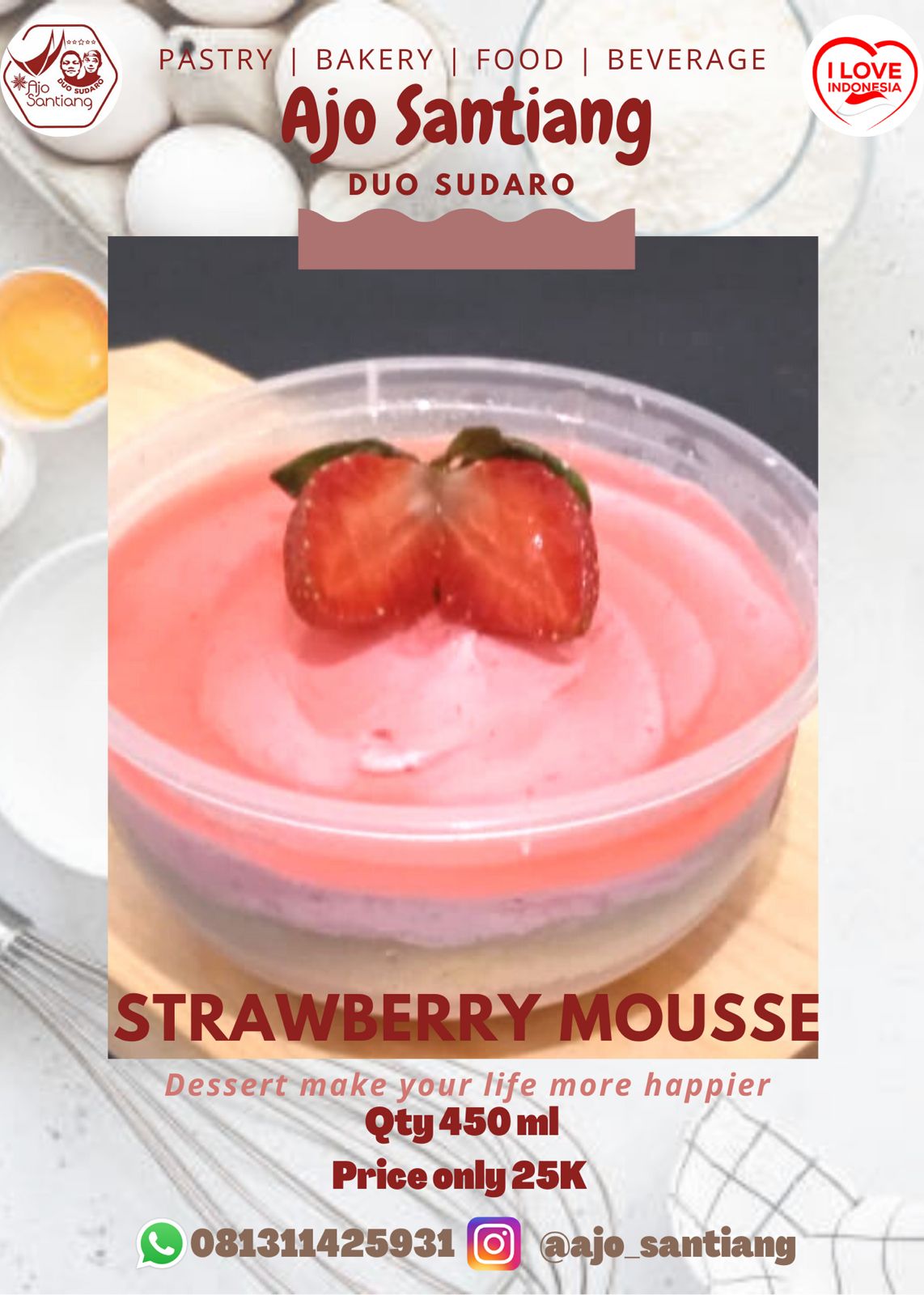 Strawberry Mousse