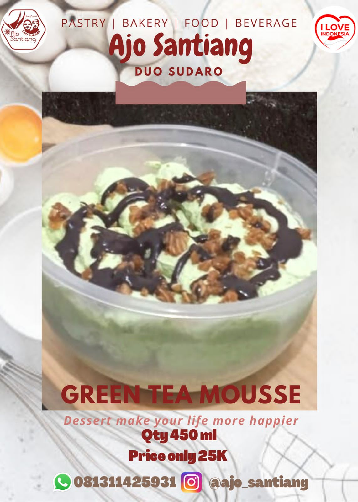 Greentea Mousse