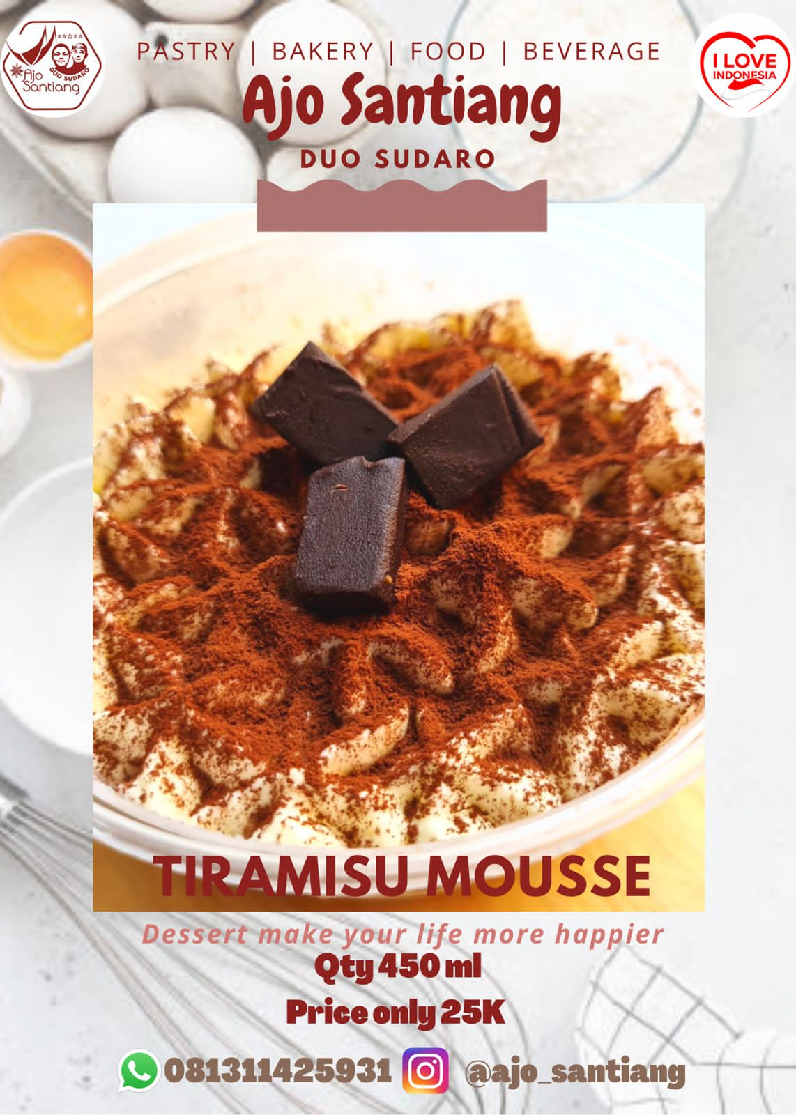 Tiramisu Mousse