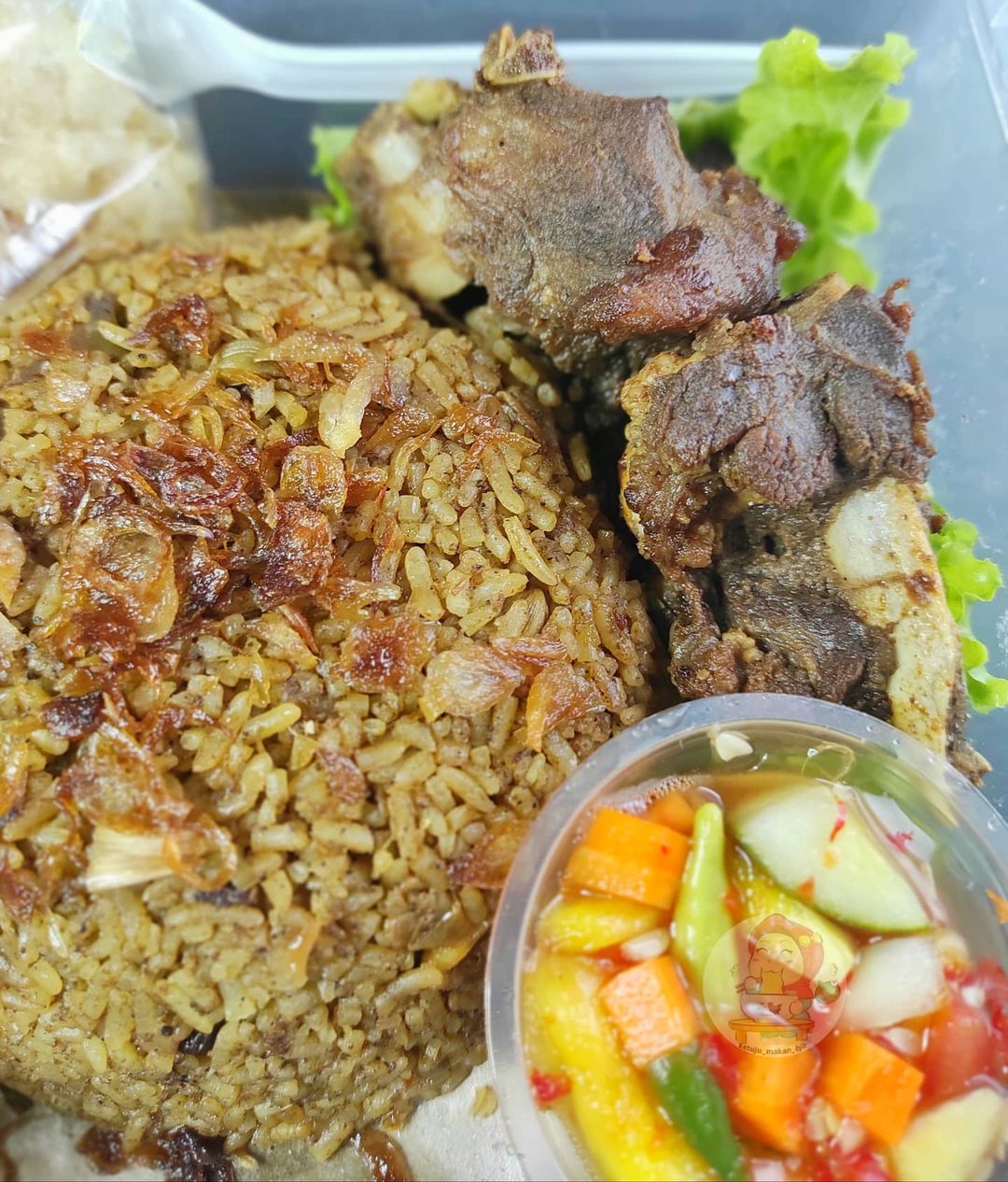 Nasi kebuli daging kambing / daging sapi