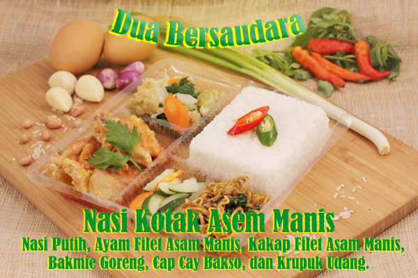 Nasi Box Paket 7 Asem Manis