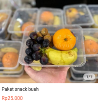 ANEKA SNACK KUE &amp; BUAH