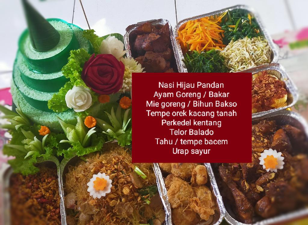 Paket Tumpeng Nasi Pandan