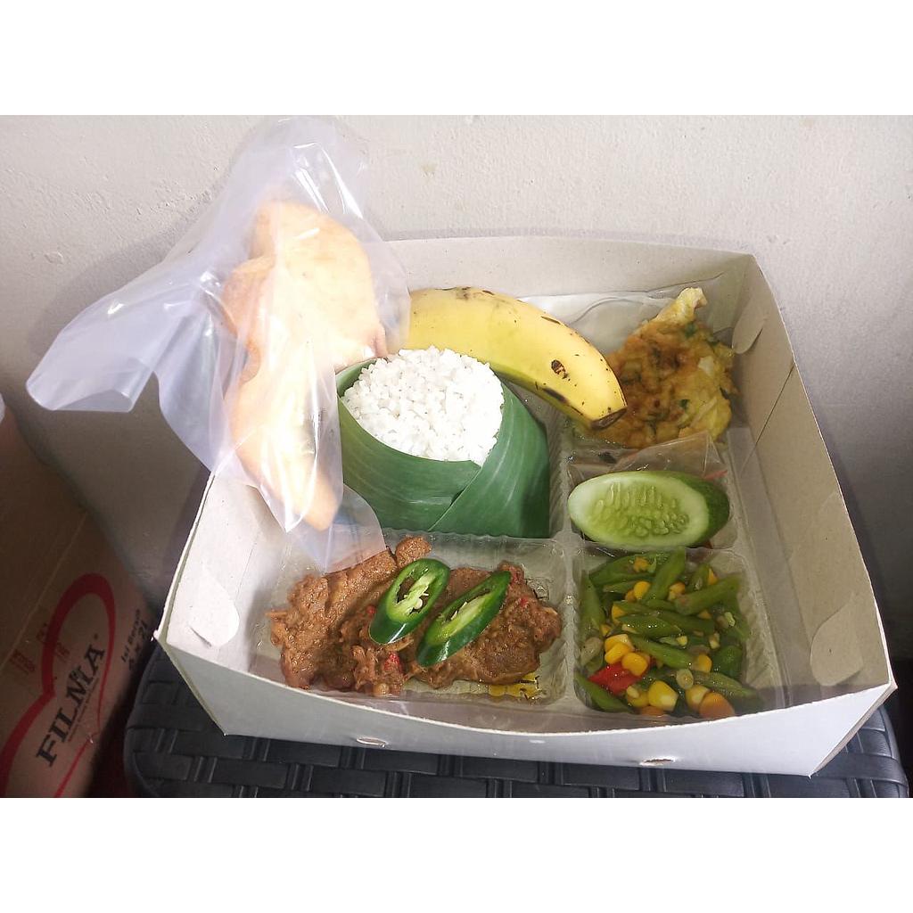 Nasi box sambal granat b