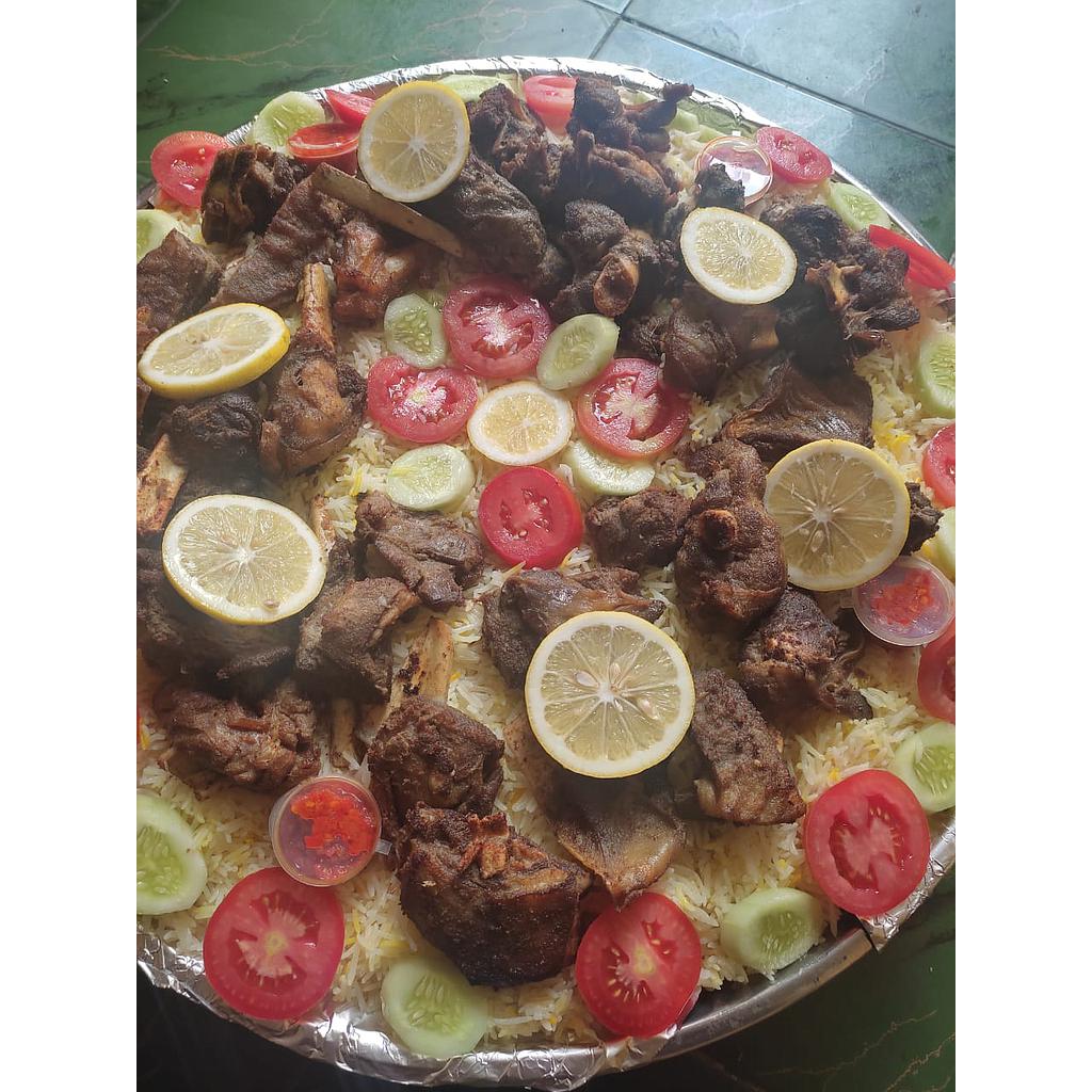 Nasi Mandi + Ayam Nampan