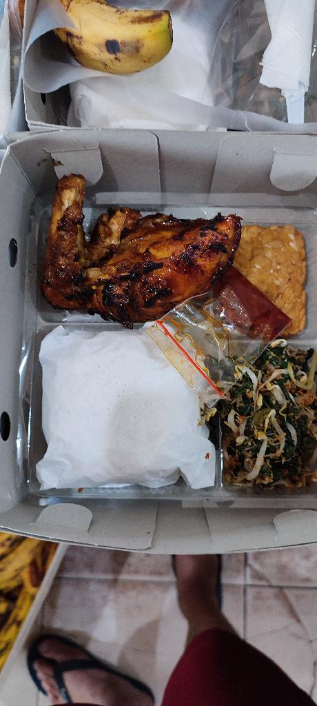 Nasi paket komplit