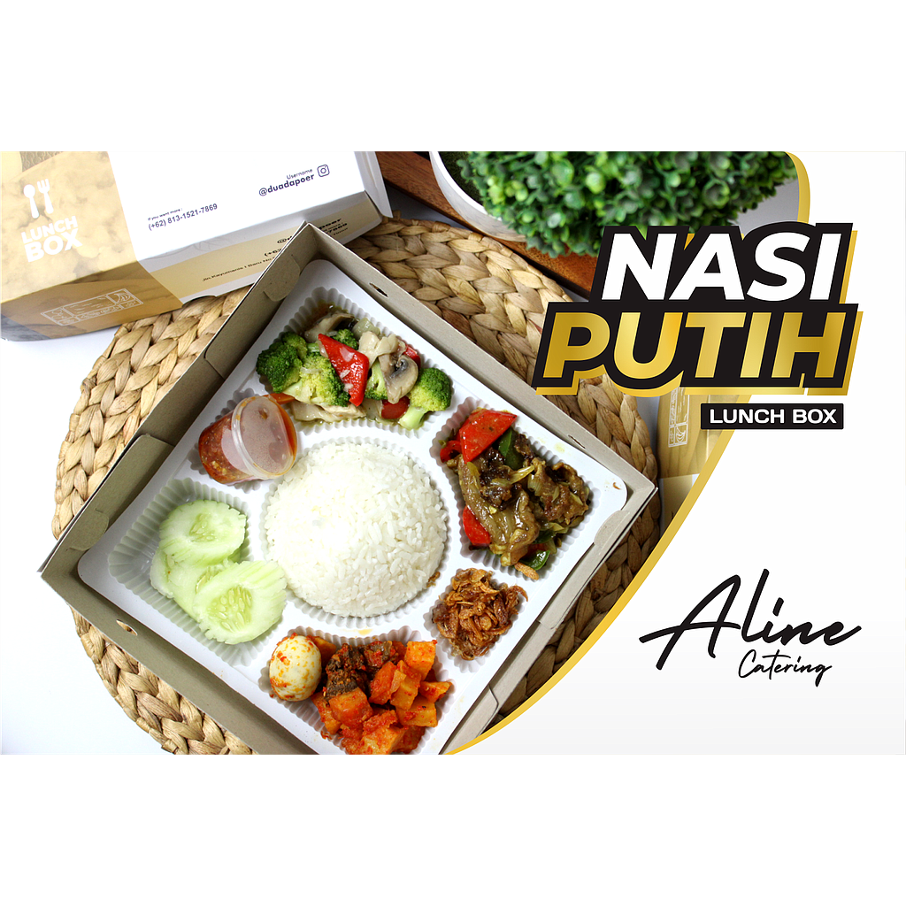 LUNCH BOX : Nasi Putih