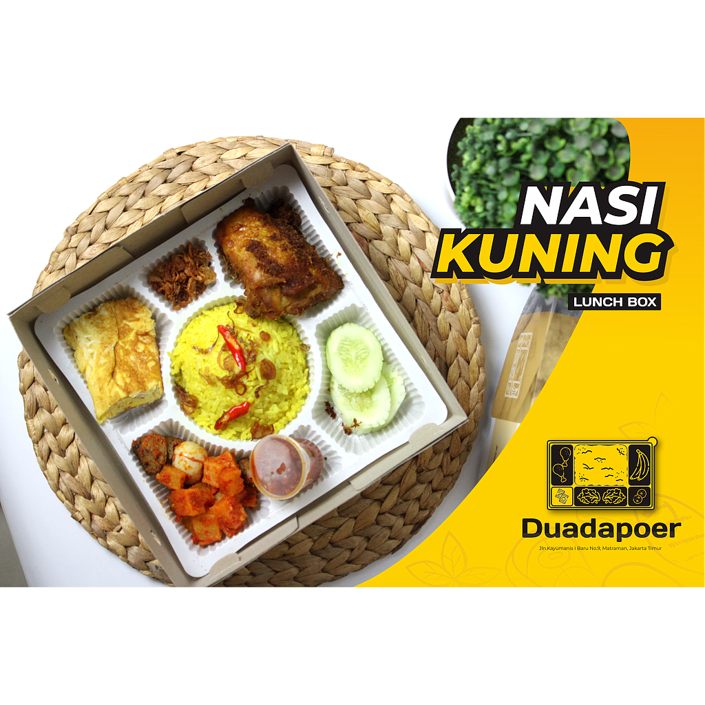 LUNCH BOX : Nasi Kuning