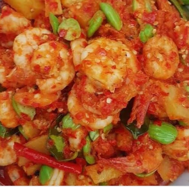 PAKET LAUK SAMBAL GORENG UDANG +PETE