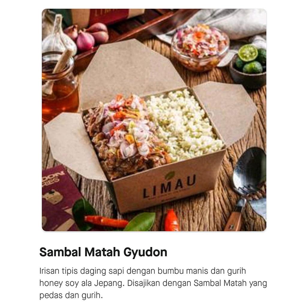 Reguler - Sambal Matah Gyudon