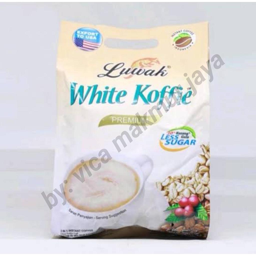 Luwak White Coffee Less Sugar 20 x 20gr kopi