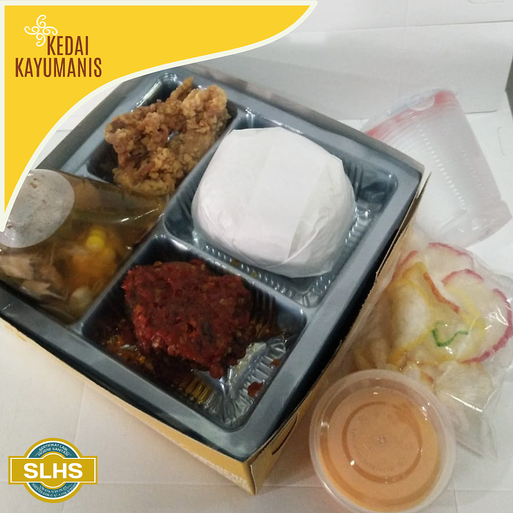 Paket Bundling Nasi &amp; Snack Box - Kedai Kayu Manis
