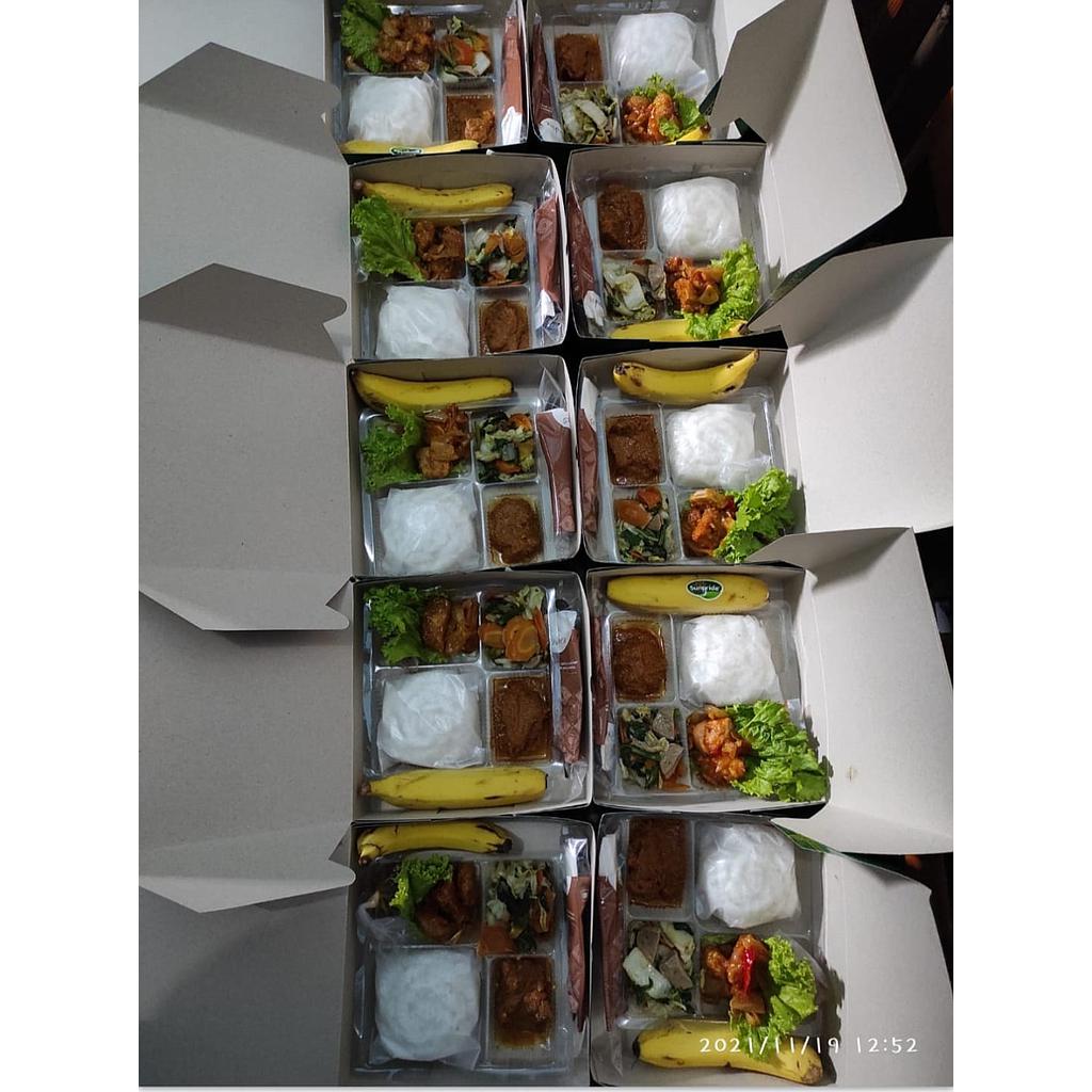 NASI BOX+ SNACK BOX