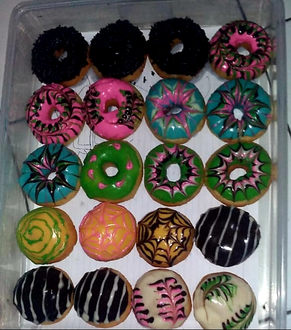 DONAT ANEKA  KARAKTER KANARA ART