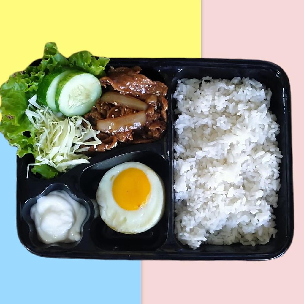 Bento Beef Teriyaki by ABM Rice bowl