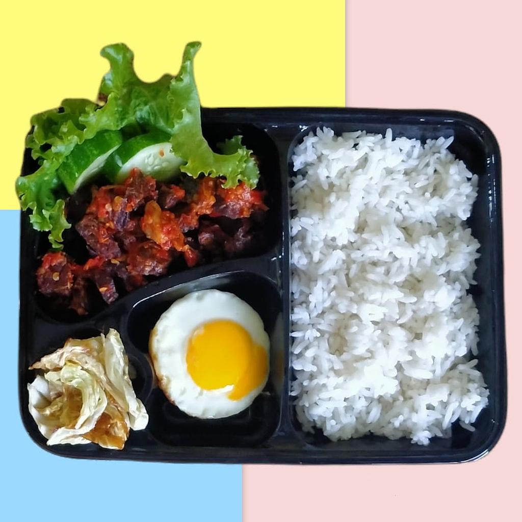 Bento Paru Balado by ABM Rice bowl