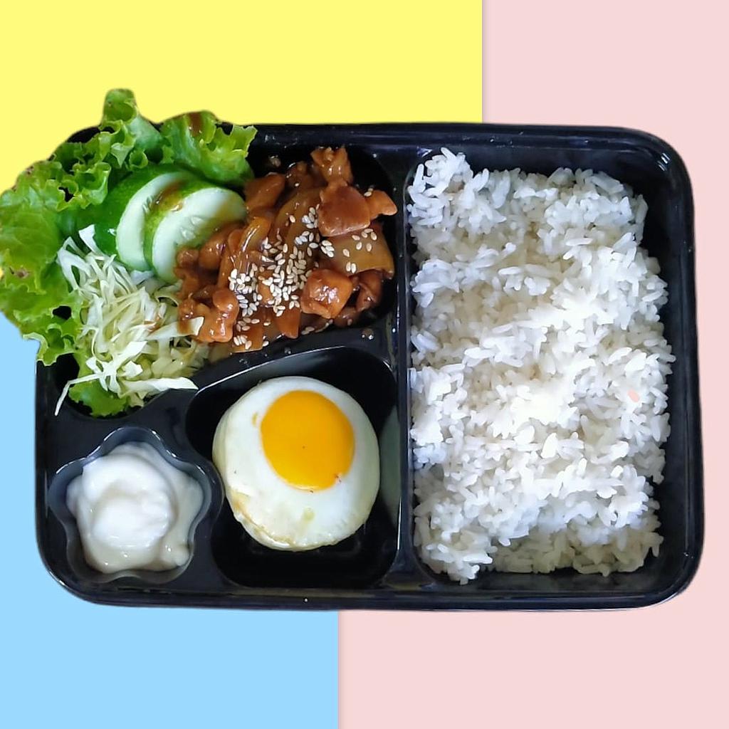 Bento Chicken Teriyaki by ABM Rice bowl