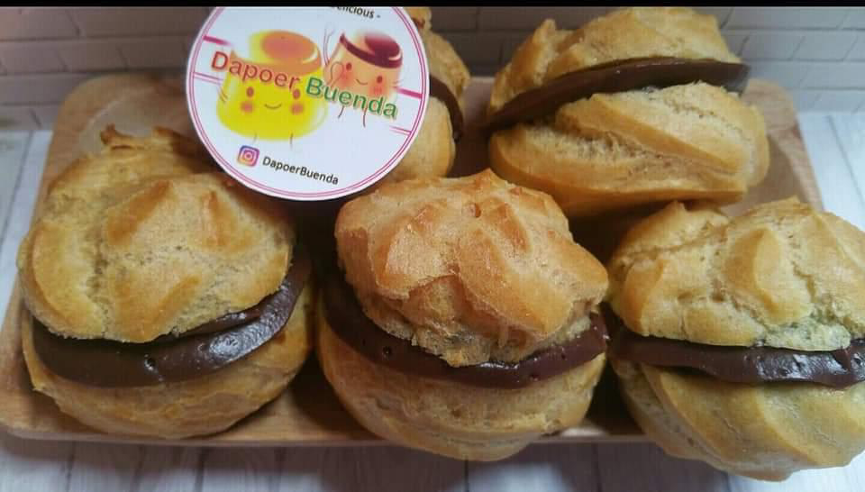 Soes vla Coklat