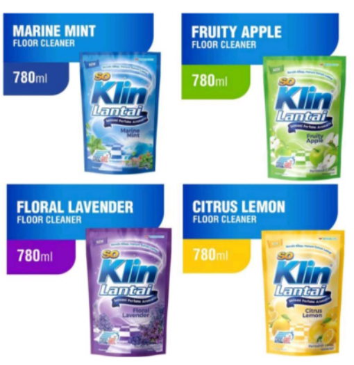 soklin lantai ( super pel ) 780 ml