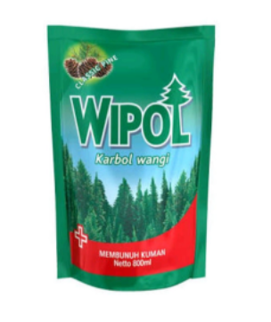 Pembersih Lantai Karbol Wangi WIPOL 800 mL - Refill