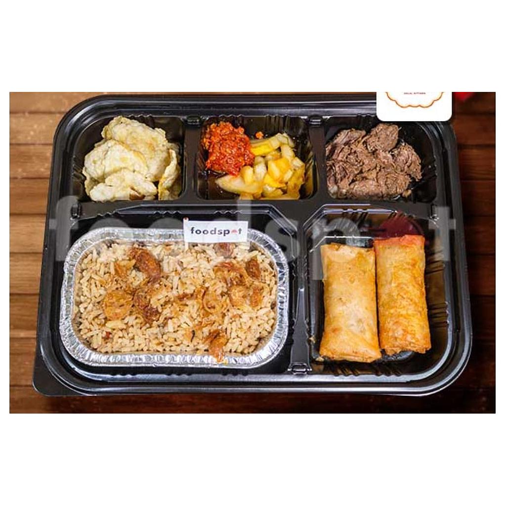 Paket Nasi Box Kebuli Rempah Malam