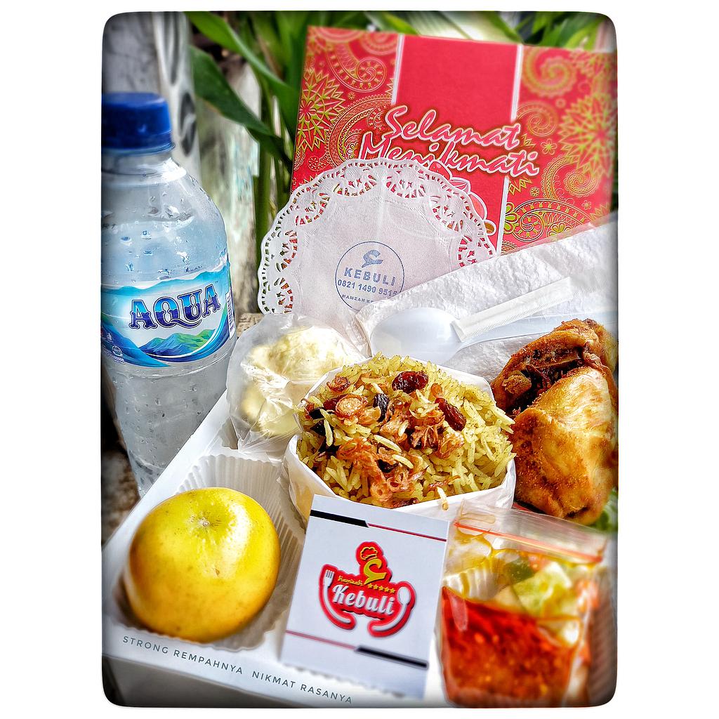 PAKET NASI MANDHI AYAM KOMPLIT