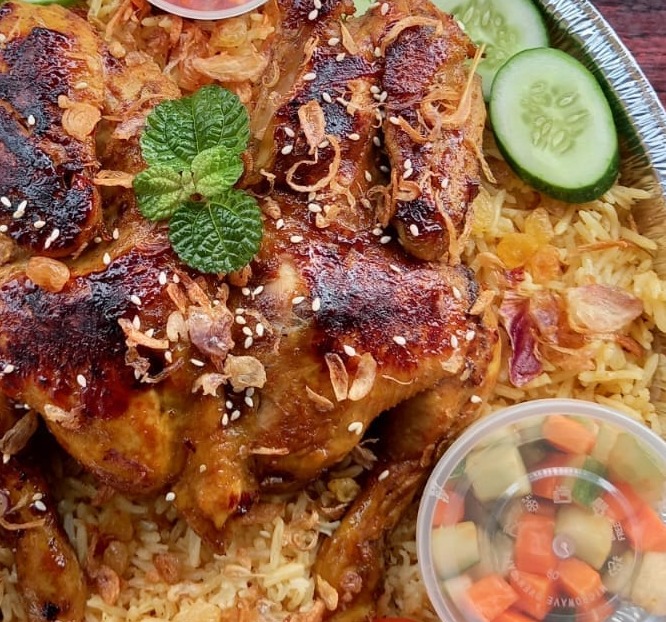 PAKET KABSA AYAM KOMPLIT