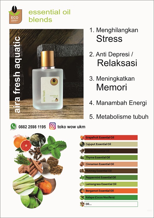 Parfum Aira fresh Aquatic