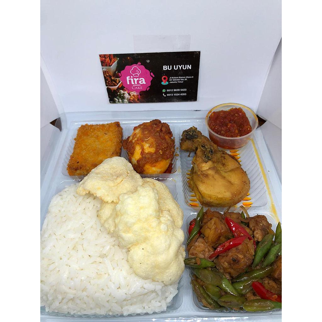 Nasi Box ( Ayam &amp; Telor )